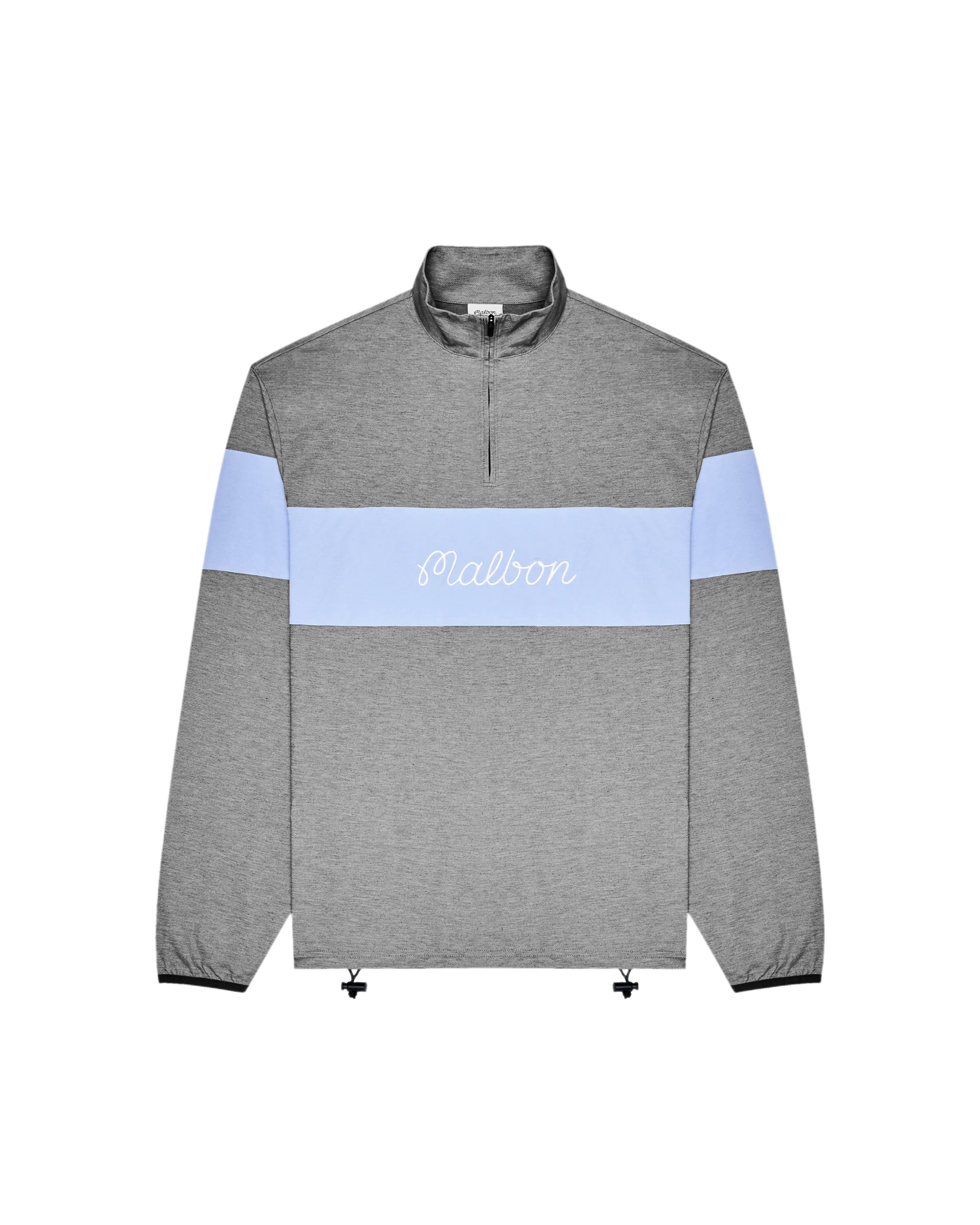 Malbon Horizon Pullover - Black Chambray