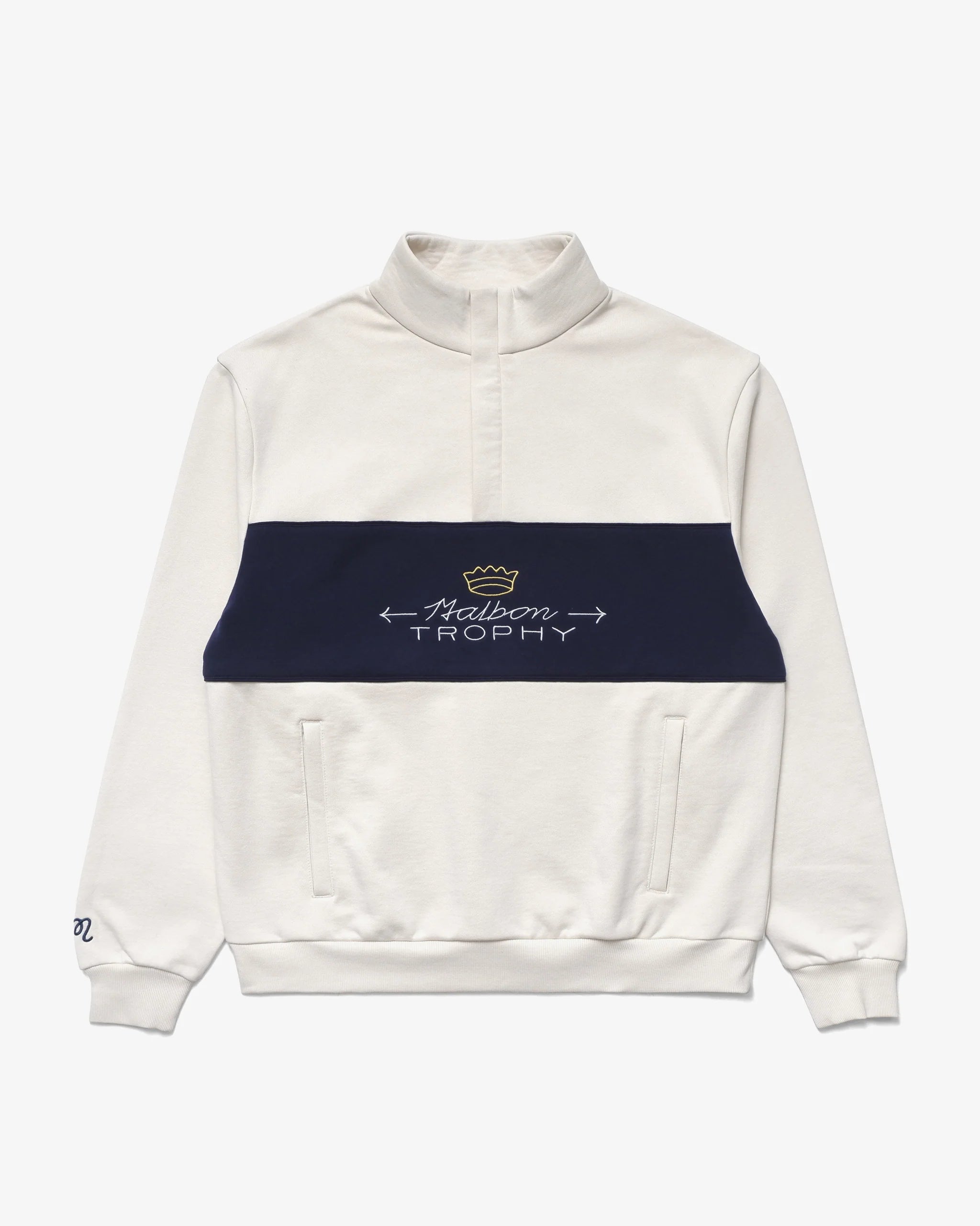 Malbon AERI-DOUBLEFACE 1/2 ZIP