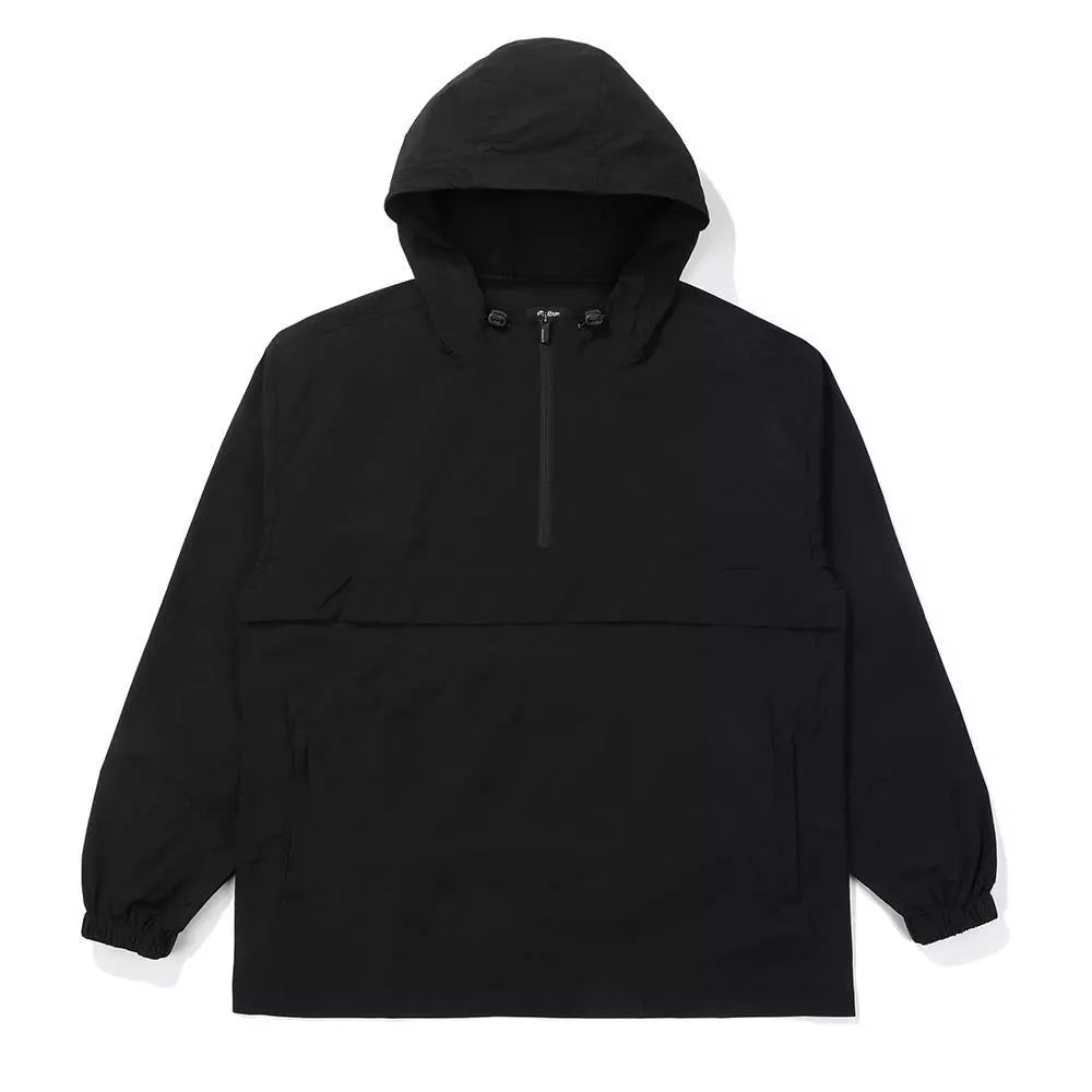Malbon Evergreen Nylon Anorak - Black Malbon Evergreen Nylon Anorak - Black
