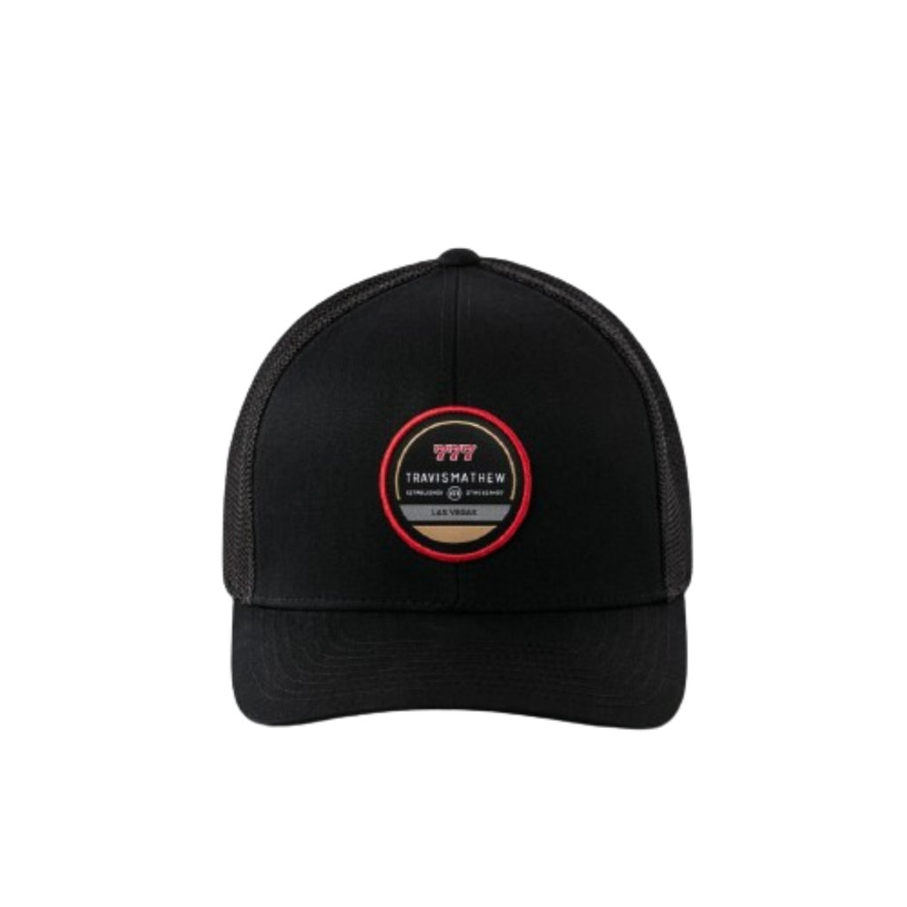 TravisMathew Mojave Sunrise Snapback Hat - Black