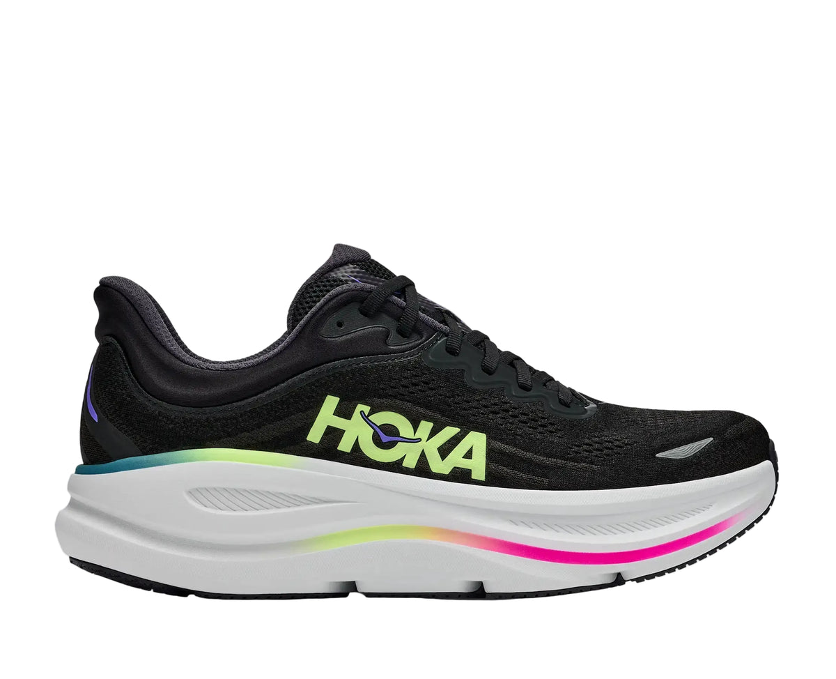 Hoka Bondi 9 - Black/Neon Yuzu
