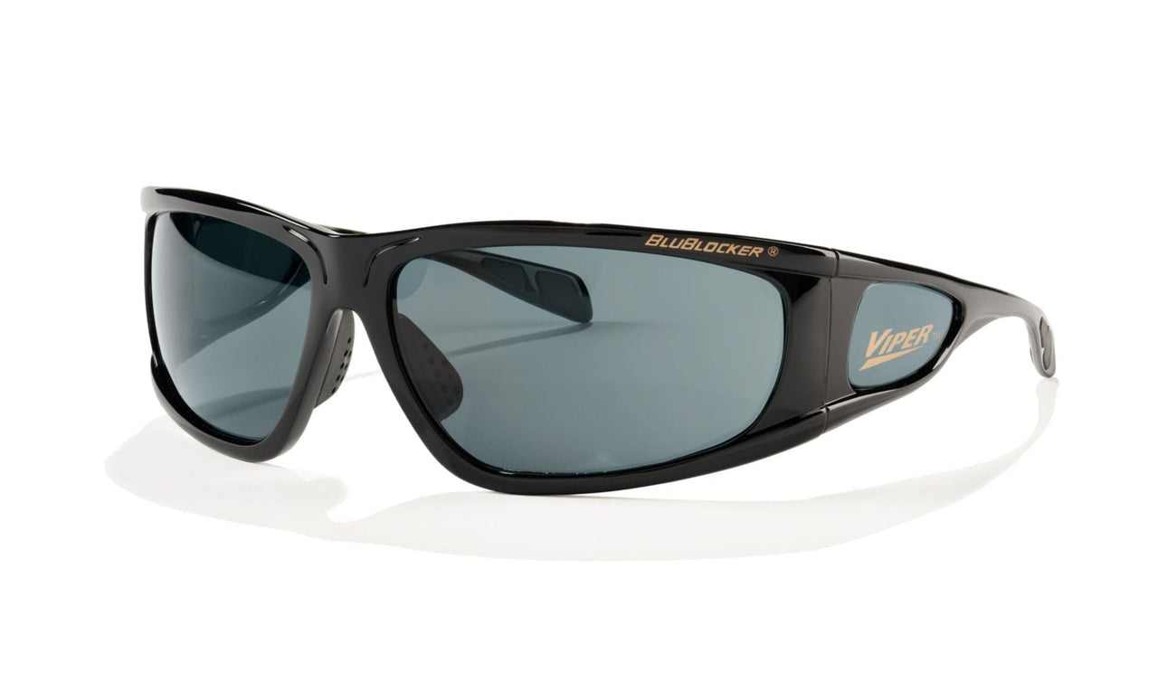 Viper in Black With HD Gray Lenses