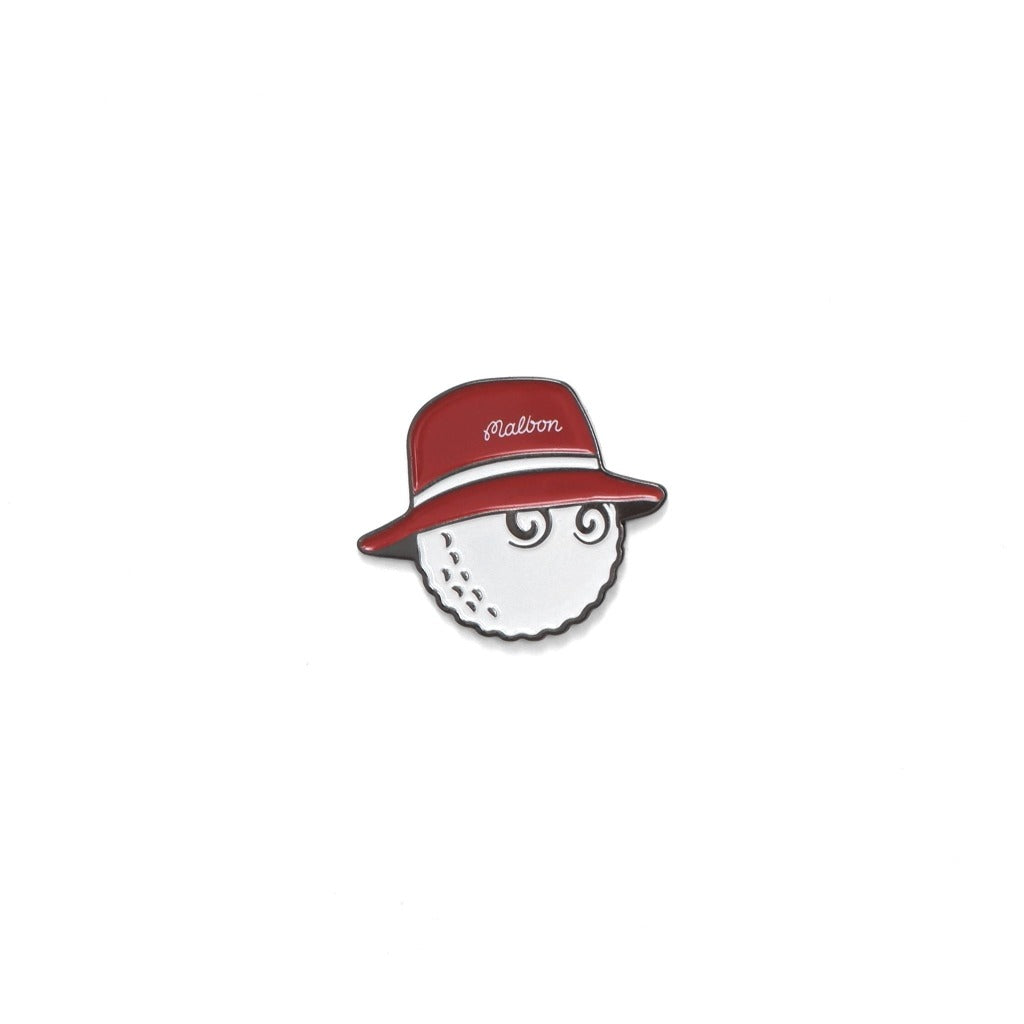 Malbon Cooper Buckets Ball Marker - Cardinal