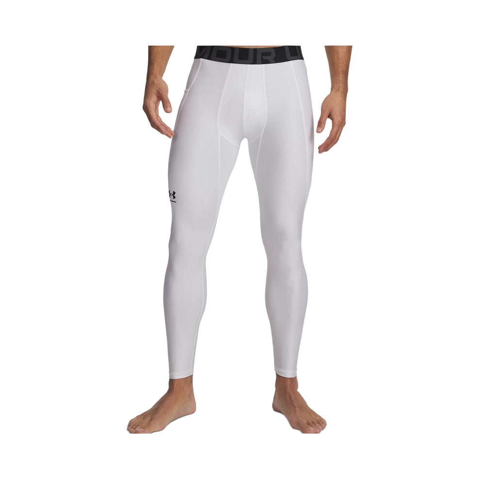 Under Armour Men's HeatGear Leggings White