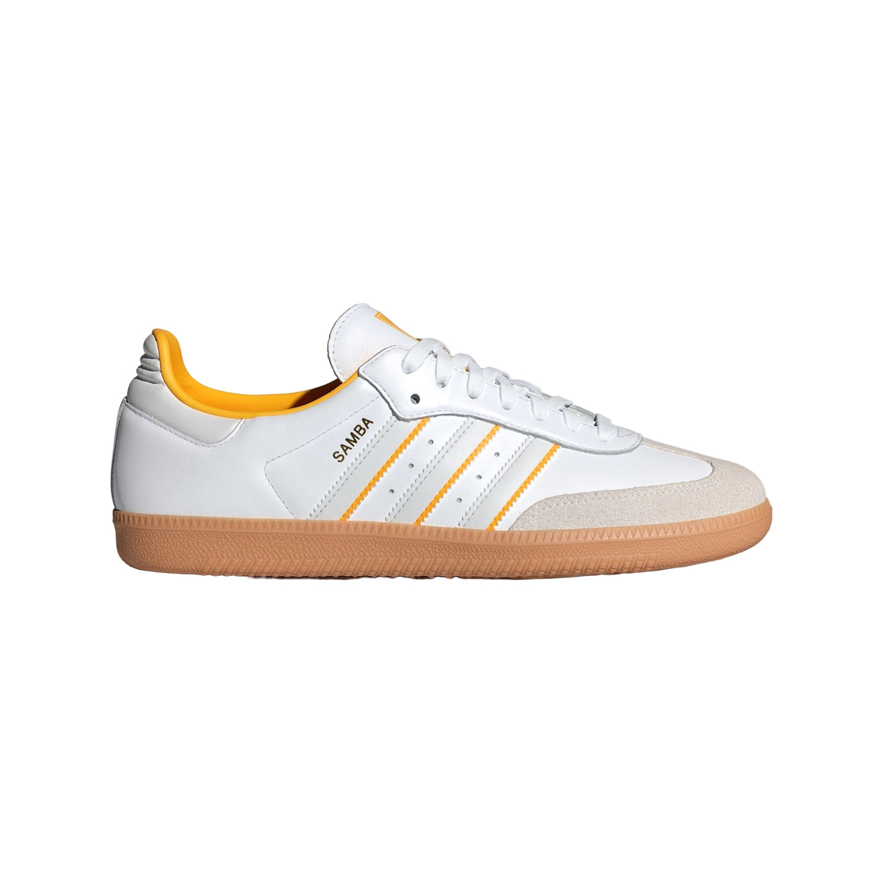 Adidas Originals Men's Samba OG Shoes Cloud White / Crystal White / Crew Yellow