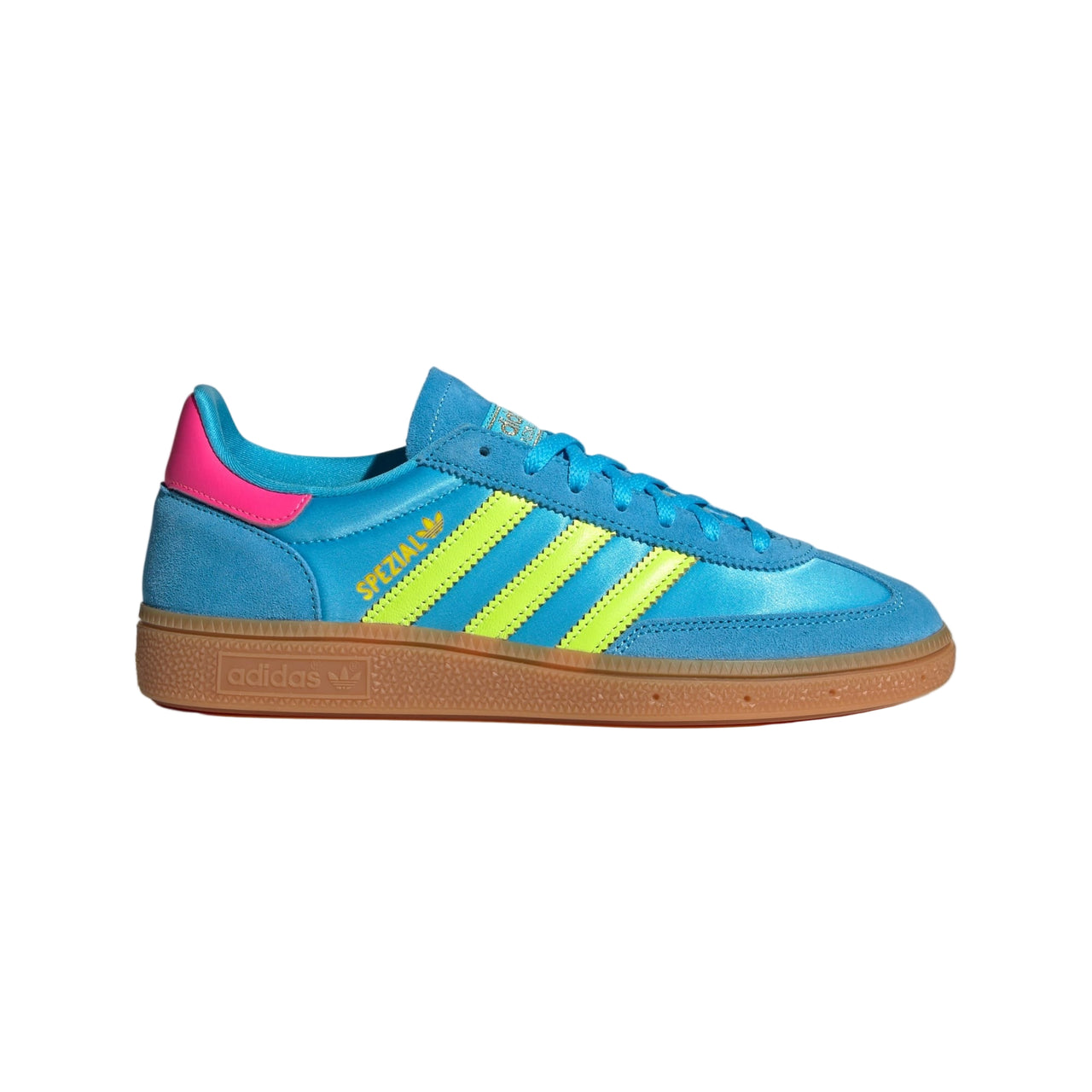 Adidas Originals Women's Handball Spezial Shoes Sky Rush / Solar Yellow / Lucid Pink