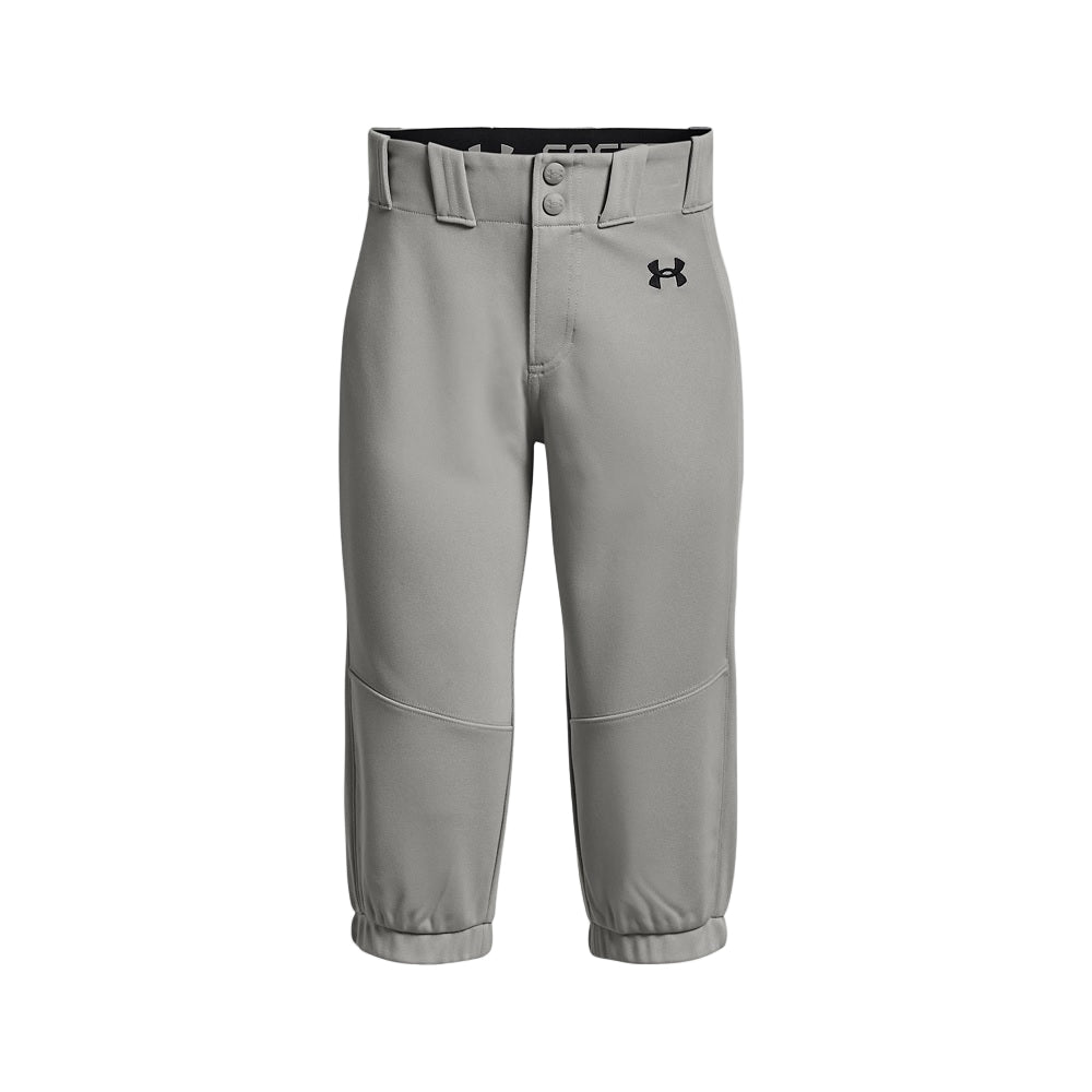 Under Armour Girls' Utility Softball Pants Baseball Gray