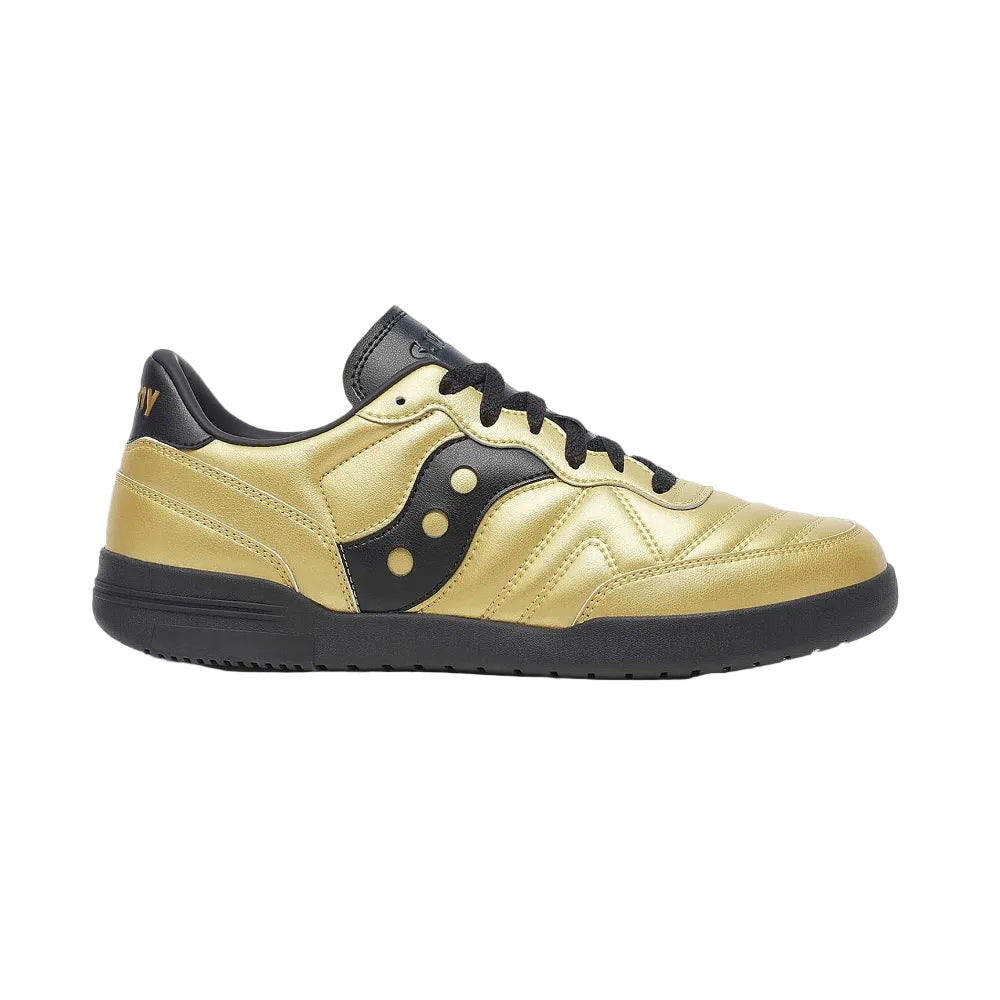 Saucony Men's 586i Leather Sneakers Rich Gold