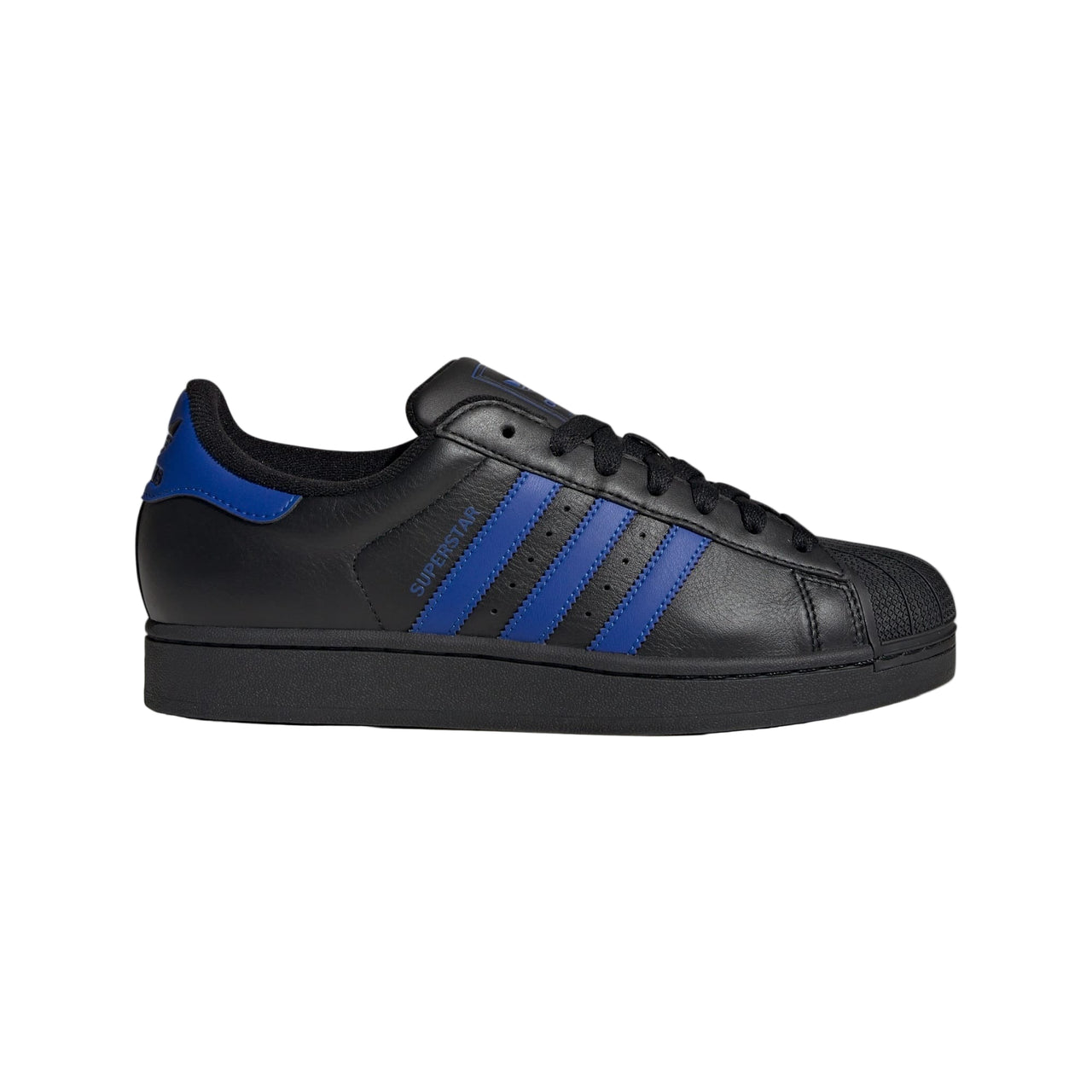 Adidas Originals Men's Superstar II Shoes Core Black / Blue / Cloud White