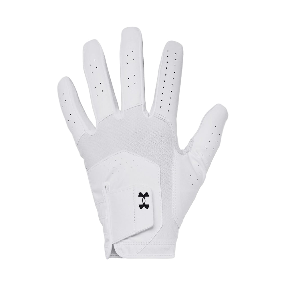Under Armour Men's Iso-Chill Golf Glove White/Black