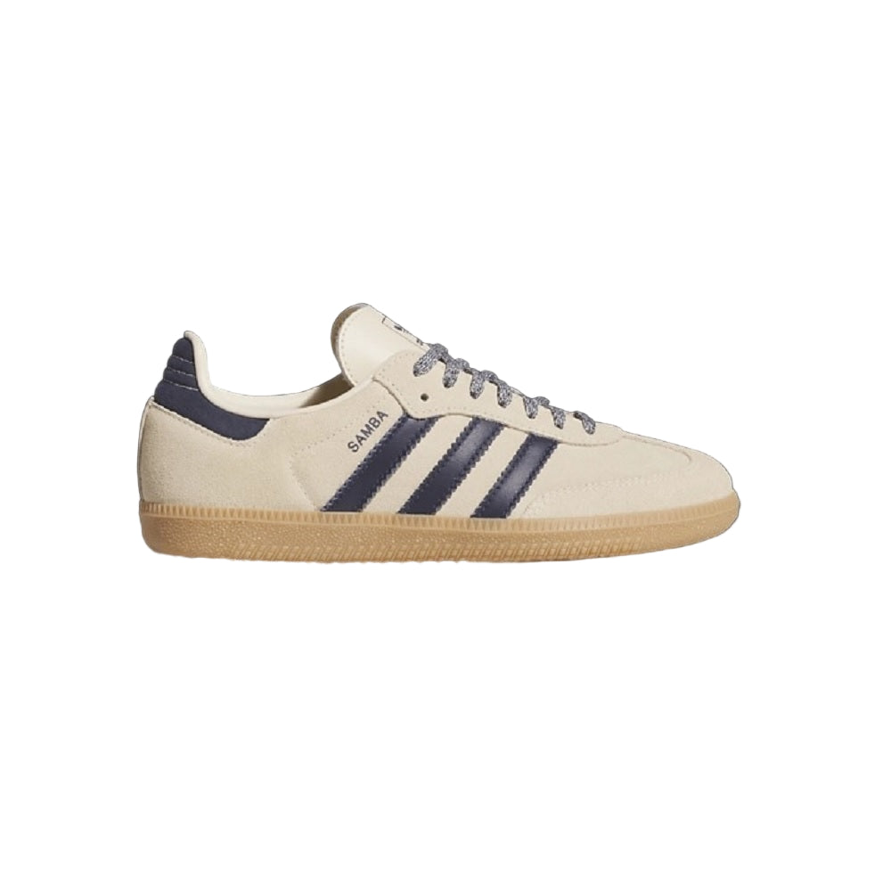 Adidas Originals Juniors Samba OG Shoes Warm Vanilla / Night Indigo / Bold Gold