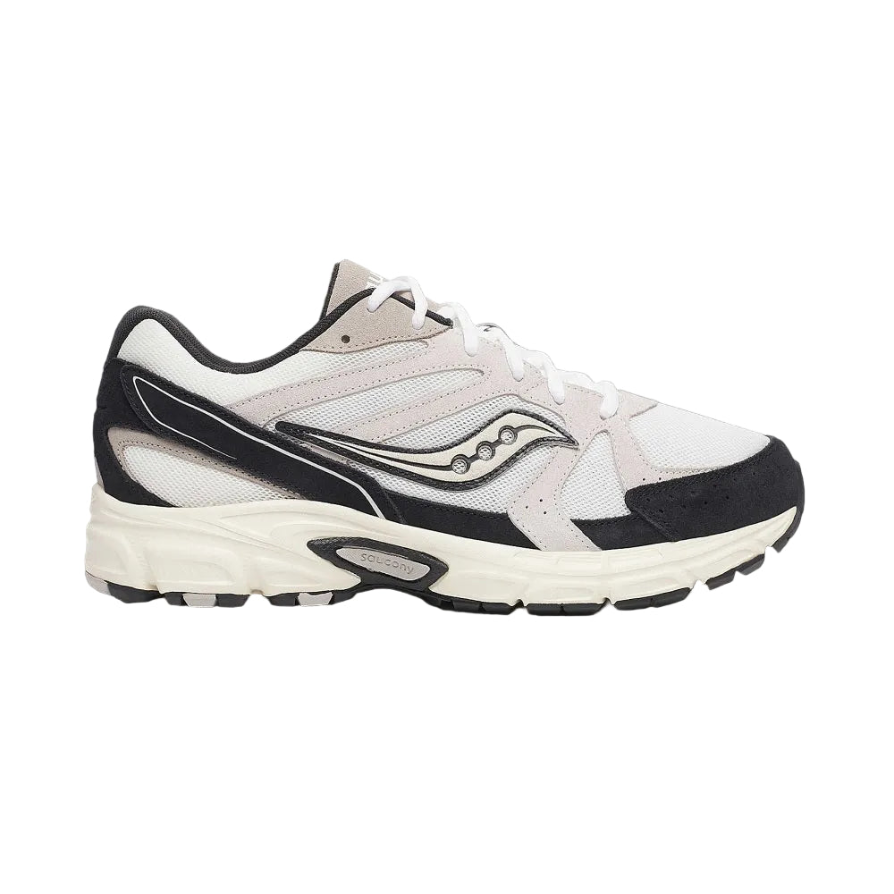 Saucony Men's Ride Millennium Suede Sneakers White/Black