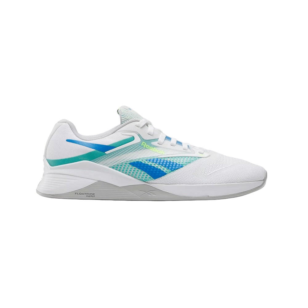 Reebok Nano X4 Training Shoes White / Green / Grey
