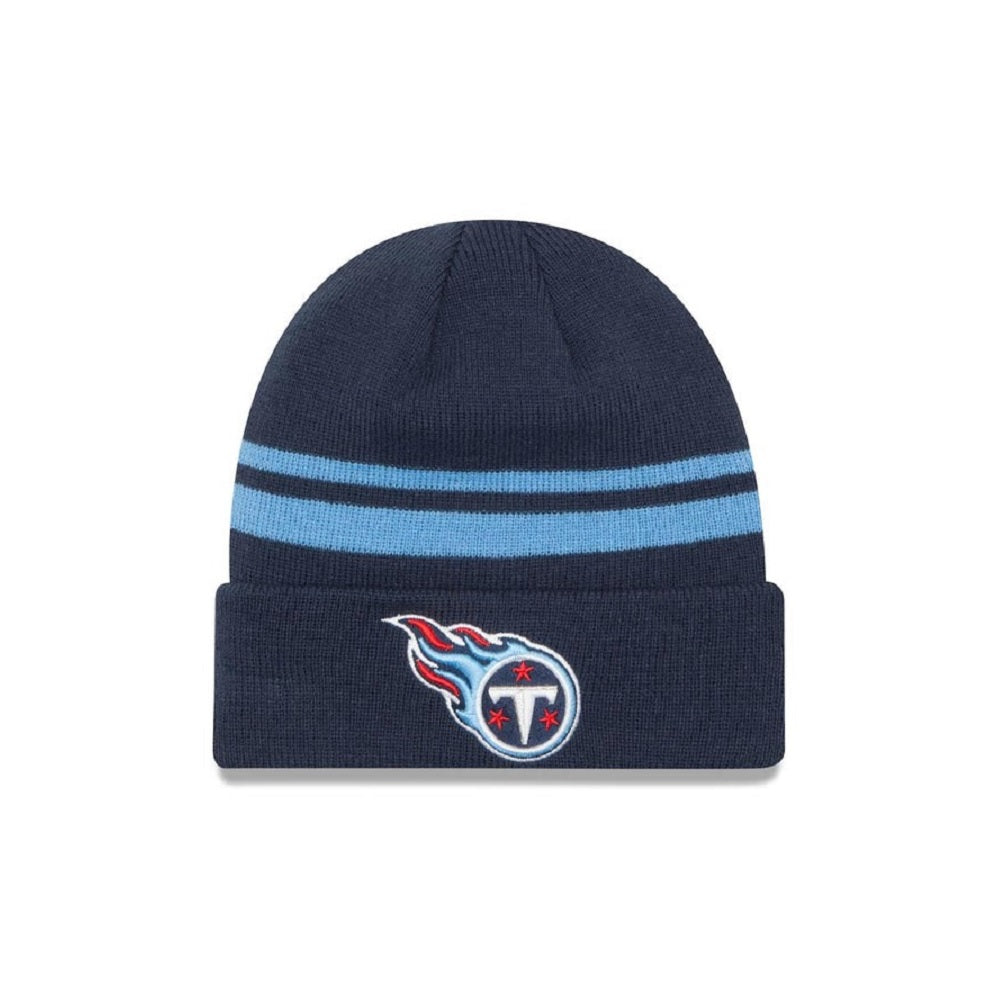 New Era Tennessee Titans NFL Cuffed Knit Navy Hat