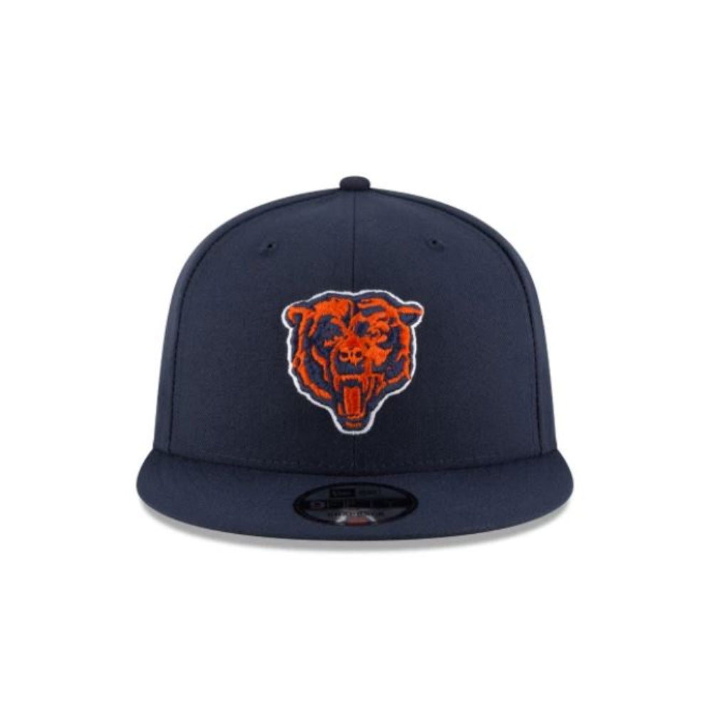 New Era Chicago Bears NFL Basic 9FIFTY Navy Bear Logo Snapback Hat