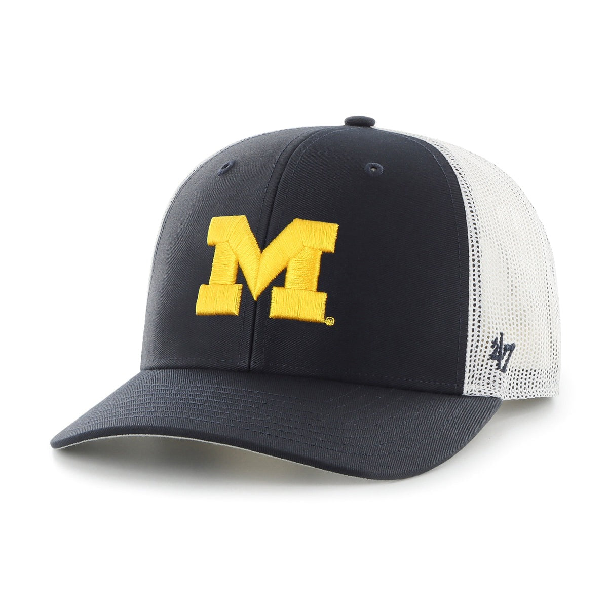 47 BRAND MICHIGAN WOLVERINES '47 TRUCKER Hat NAVY