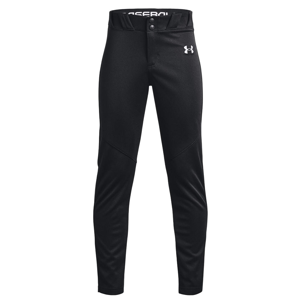 Under Armour Kids' Utility Baseball Pants Black/White