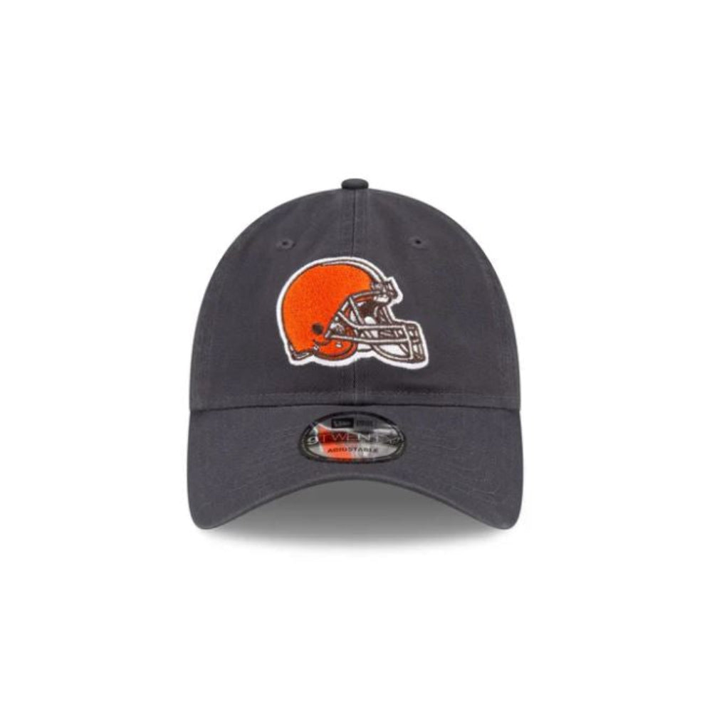 New Era Cleveland Browns NFL Core Classic 9TWENTY Graphite Adjustable Hat