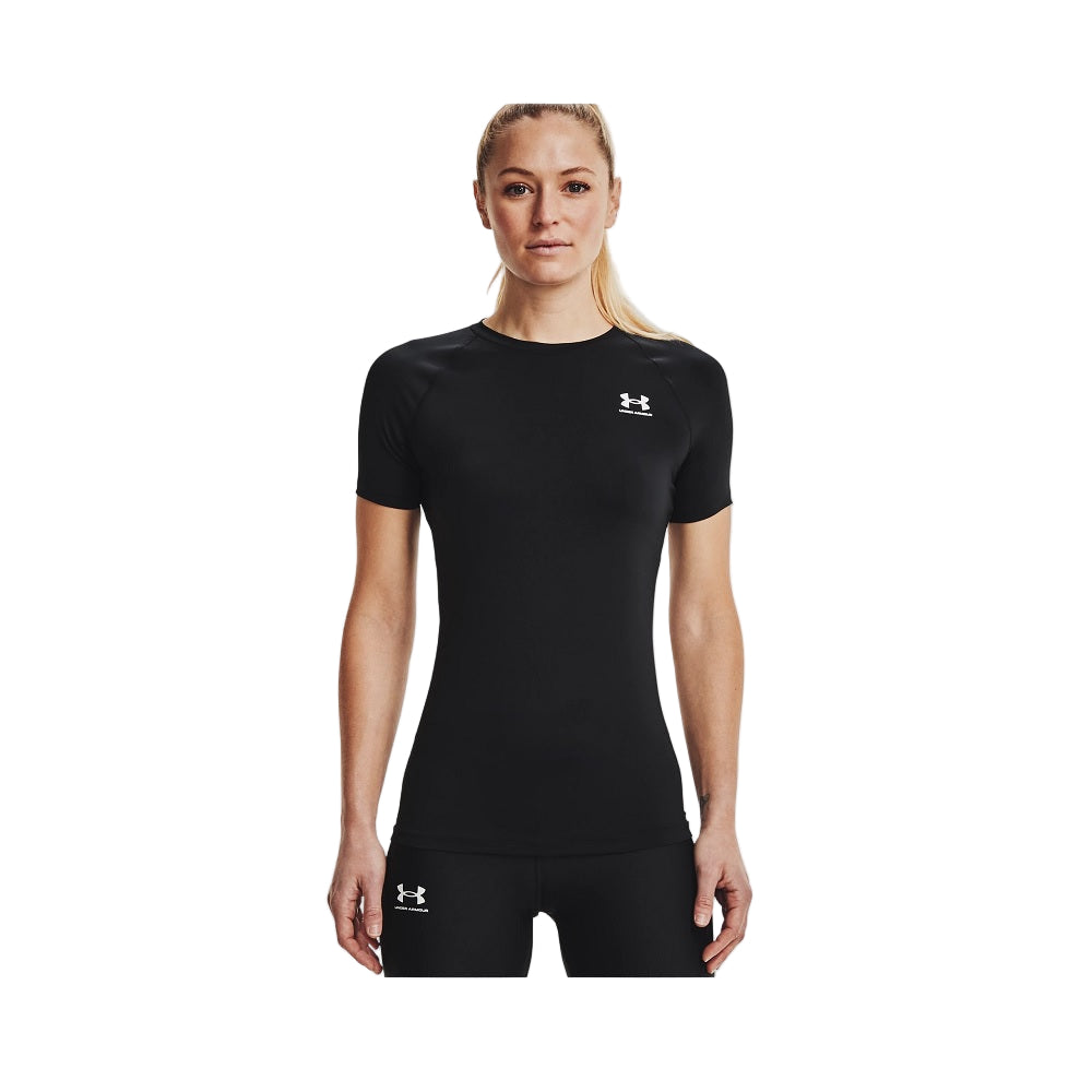 Under Armour Women's HeatGear® Compression Short Sleeve Black