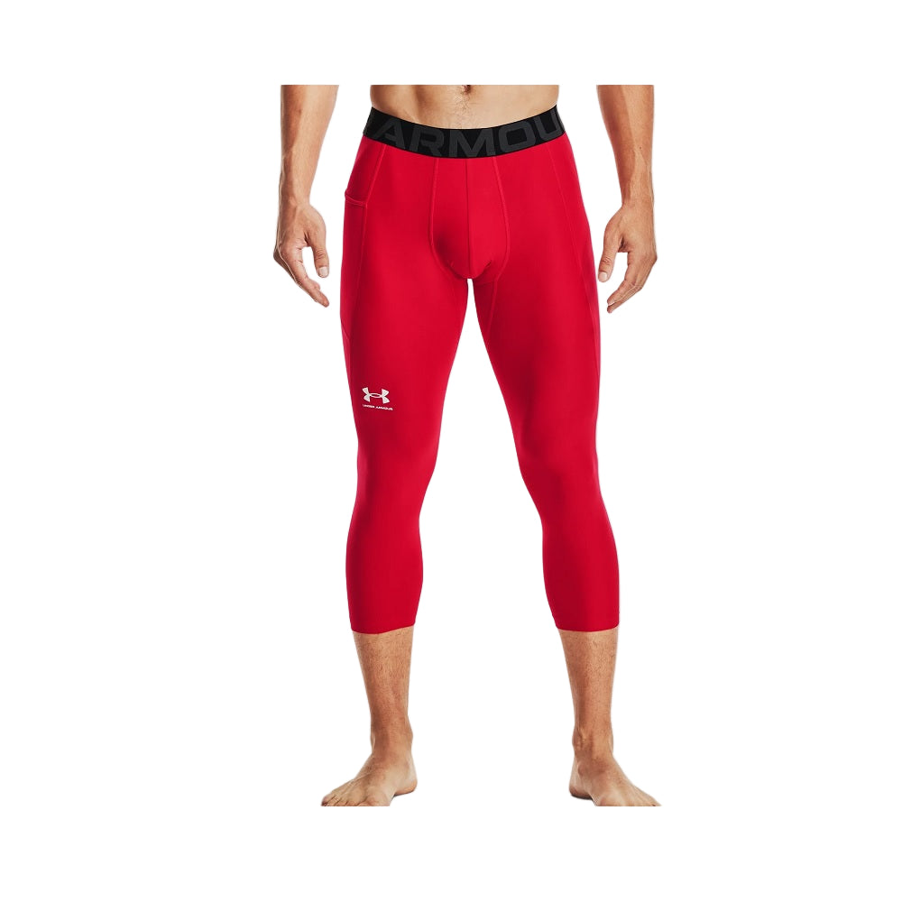 Under Armour Men's HeatGear ¾ Leggings Red