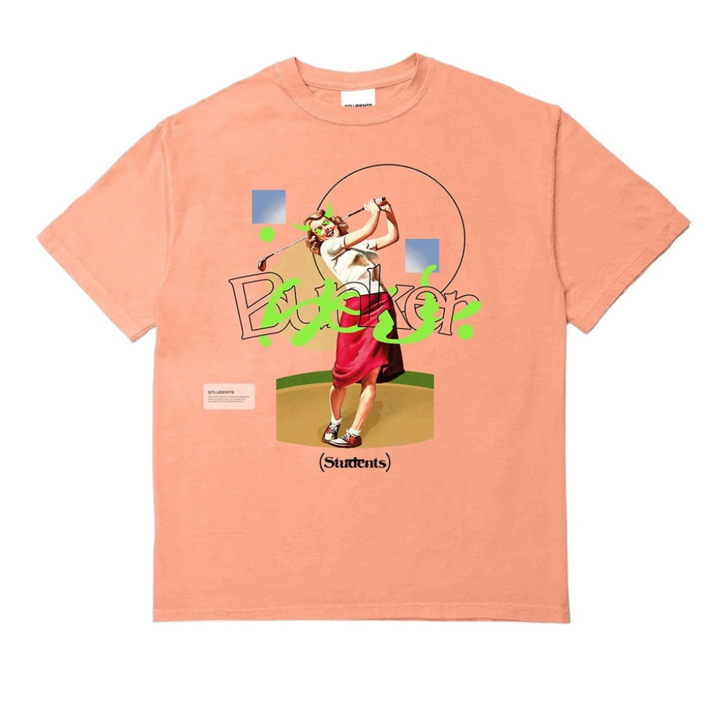 Students Golf Hell In Bunkers T-shirt - Melon