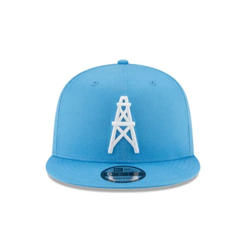 New Era Oilers NFL Basic 9FIFTY Sky Blue Snapback Hat