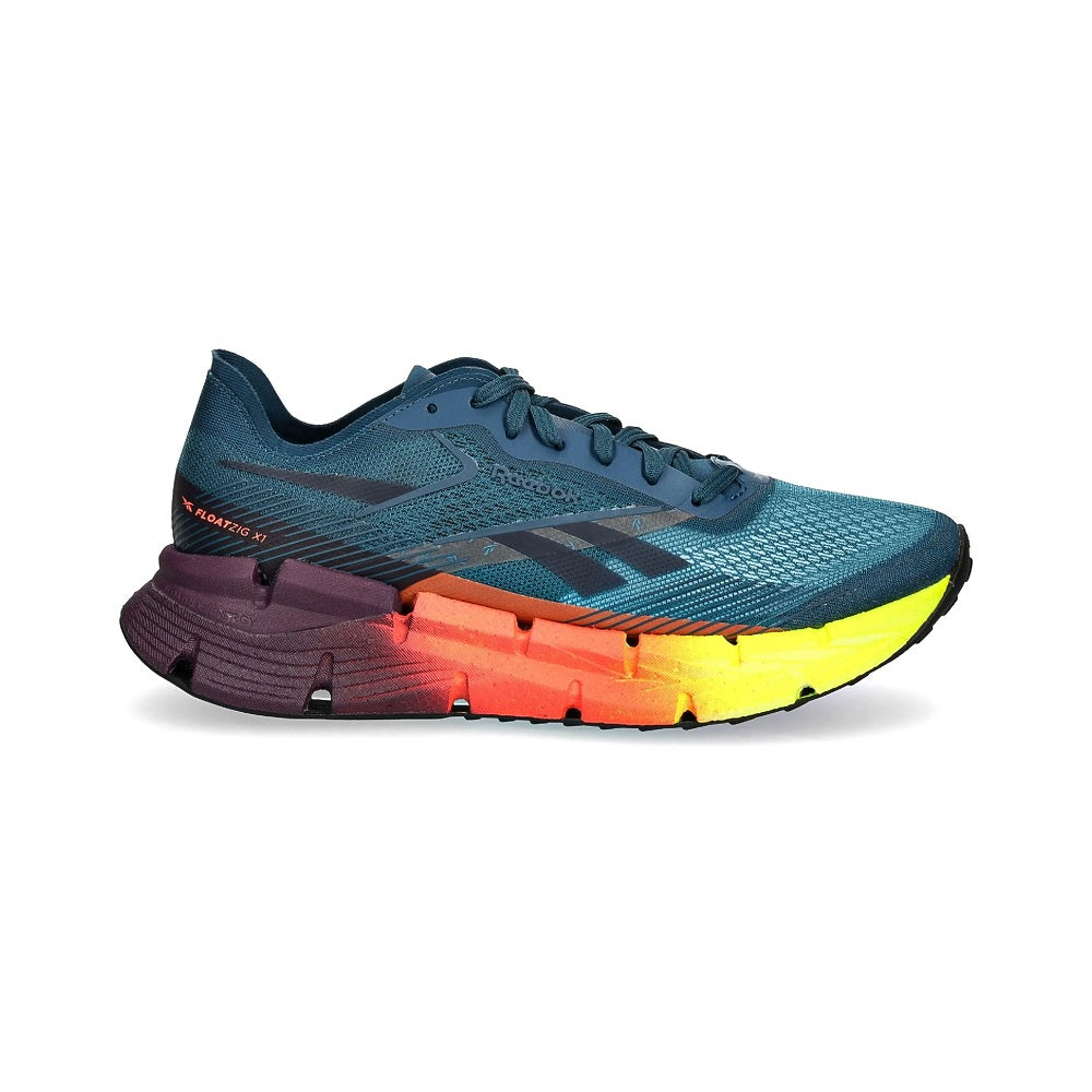 Reebok Floatzig X1 Sneakers Escape Blue / Lime / Coral