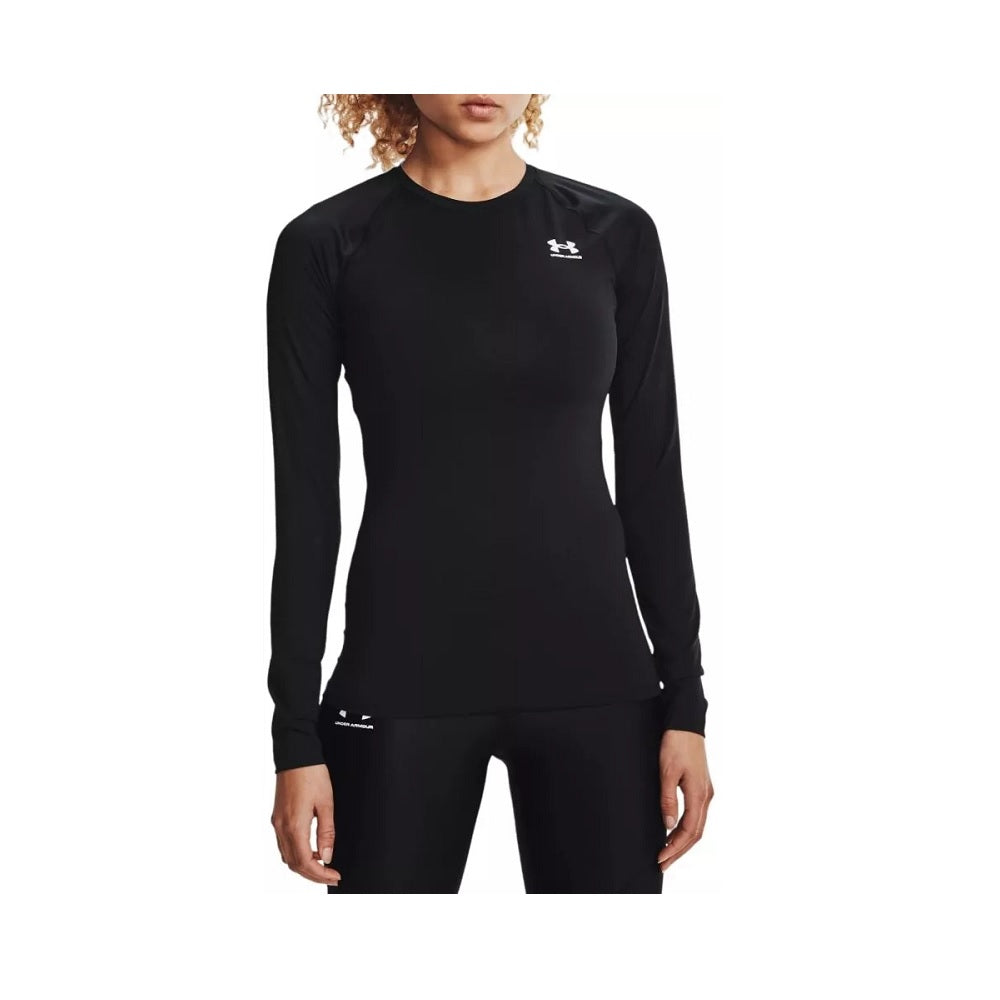 Under Armour Women's HeatGear® Compression Long Sleeve Black