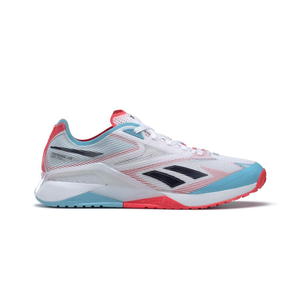 Reebok Unisex Nano X2 Froning Shoes White / Neon Blue / Neon Cherry