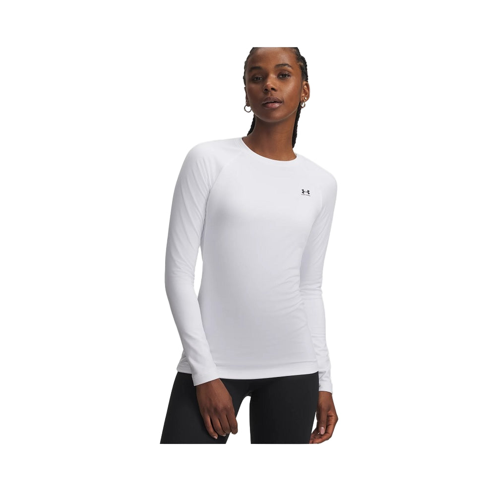 Under Armour Women's ColdGear Crew White