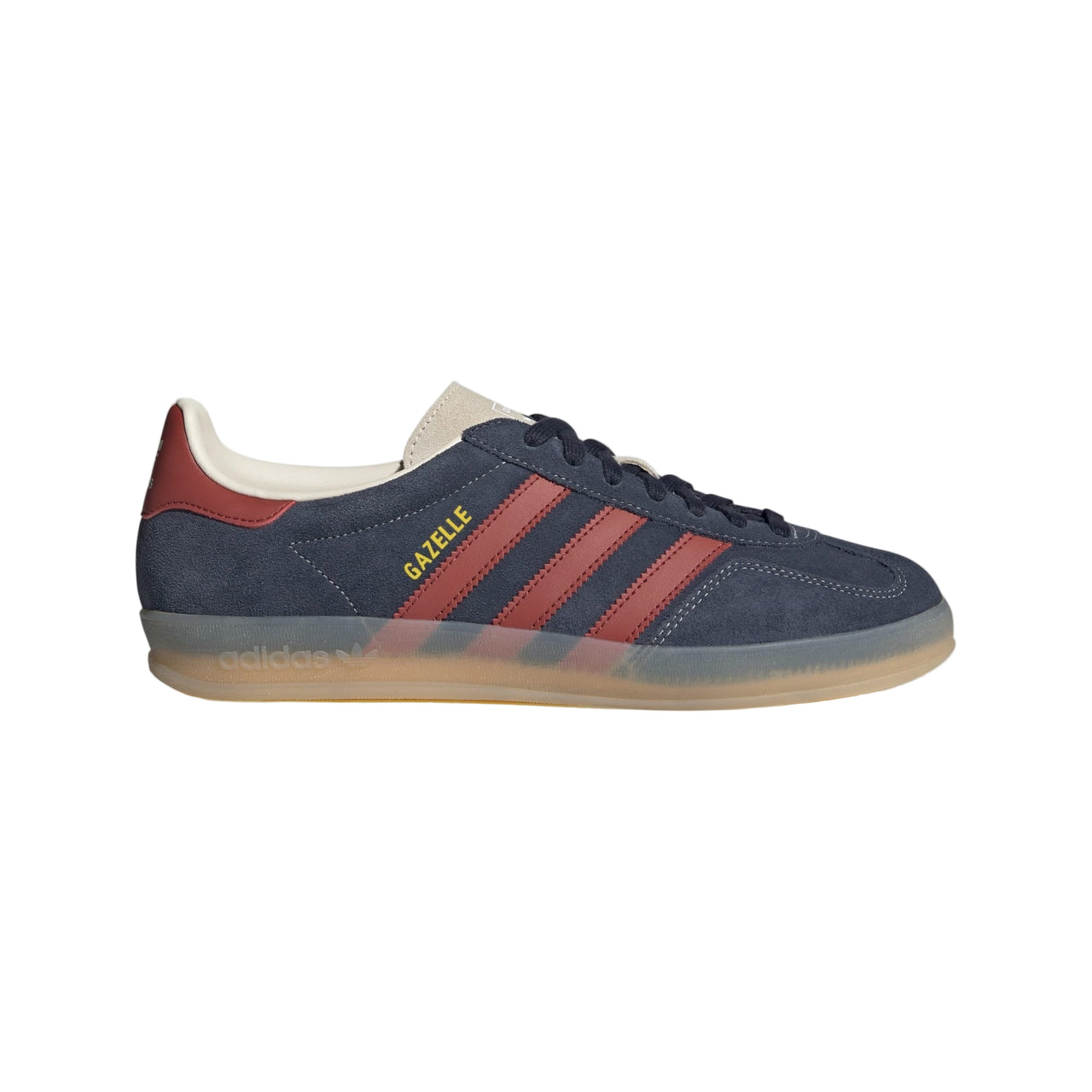 Adidas Originals Men's Gazelle Indoor Shoes Legend Ink / Preloved Ruby / Wonder White