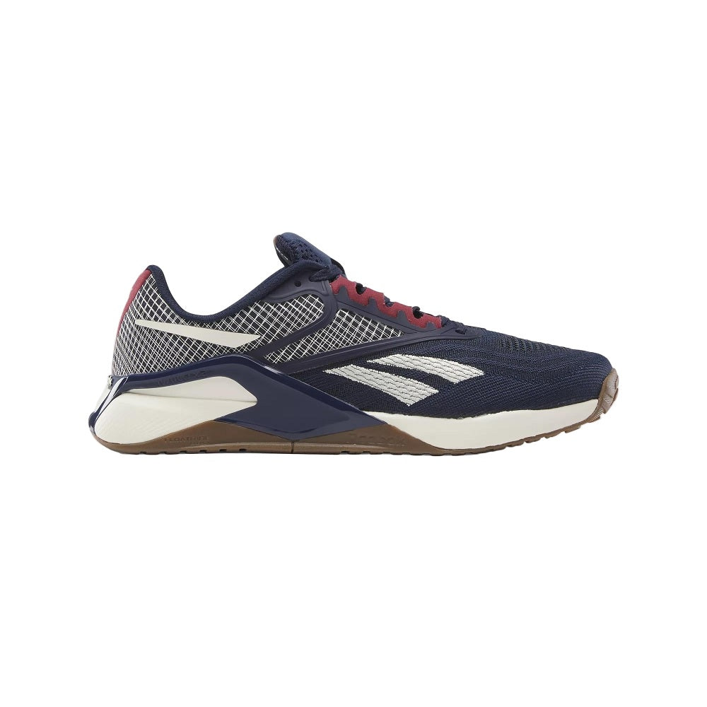 Reebok Men’s Nano X2 Shoes Vector Navy / Classic Burgundy / Chalk