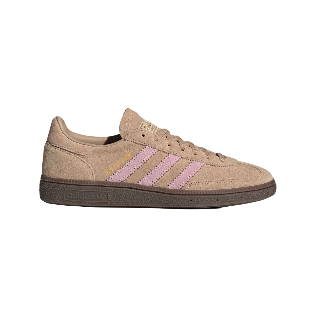 Adidas Originals Women's Handball Spezial Shoes Warm Sandstone / Clear Pink / Gum