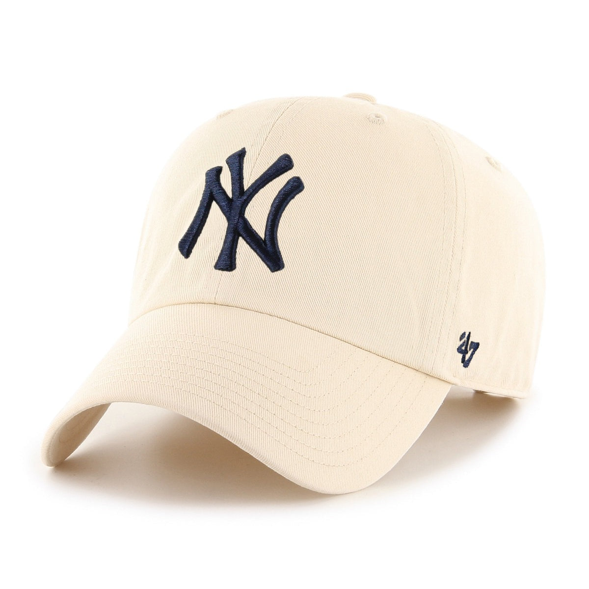 47 Brand NEW YORK YANKEES '47 CLEAN UP Hat NATURAL