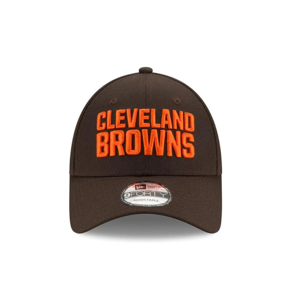 New Era Cleveland Browns NFL The League 9FORTY Brown Adjustable Hat