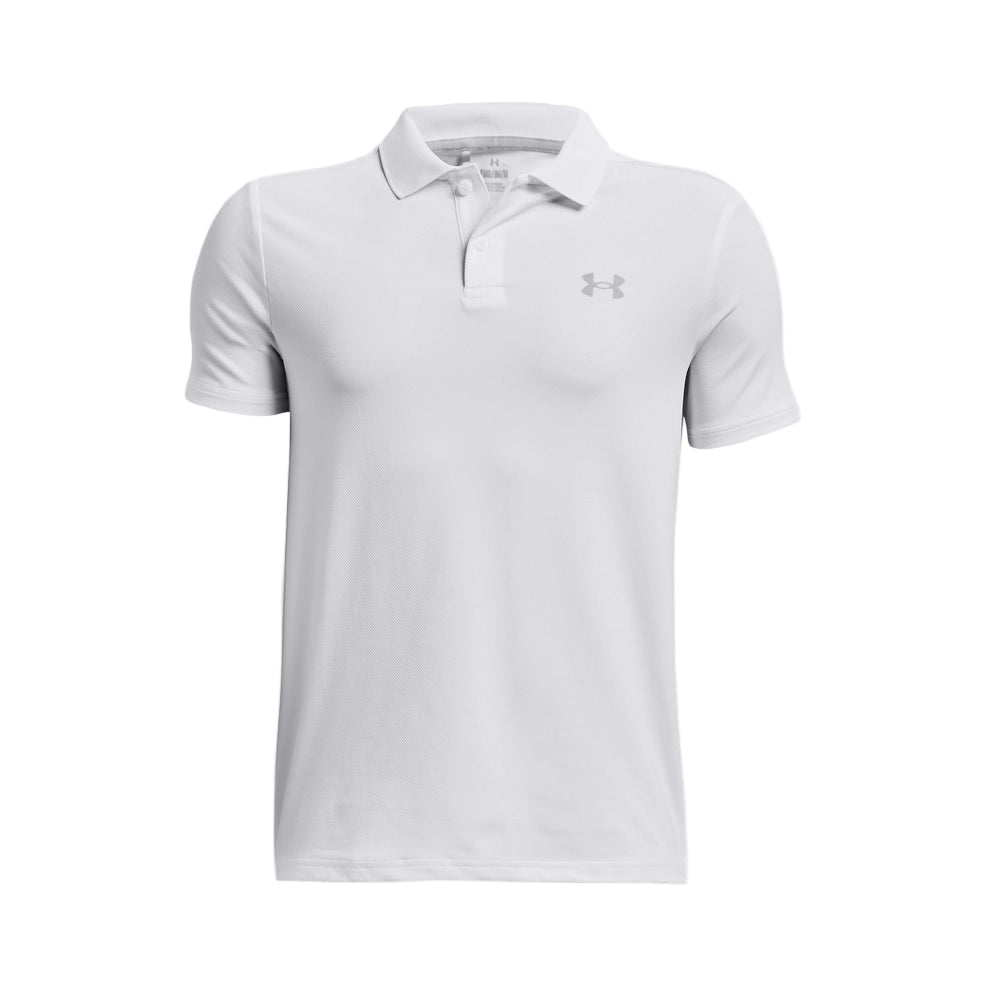 Under Armour Boys' Matchplay Polo White