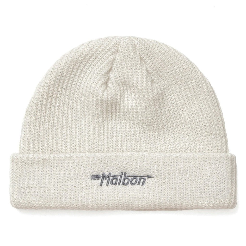 Malbon Range Tested Beanie - Snow