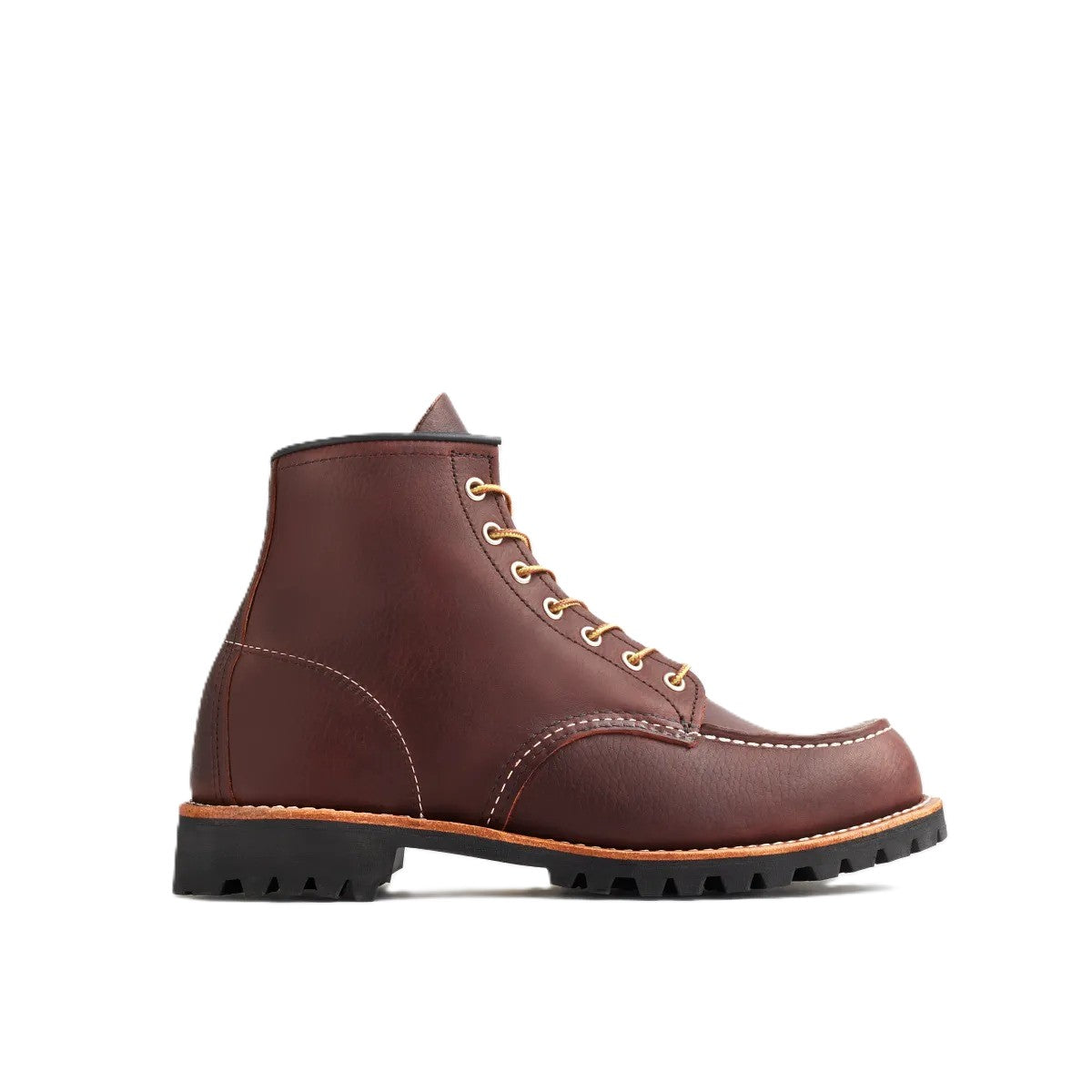 Red Wing Men's Roughneck 6-Inch Boots in Briar Oil Slick Leather