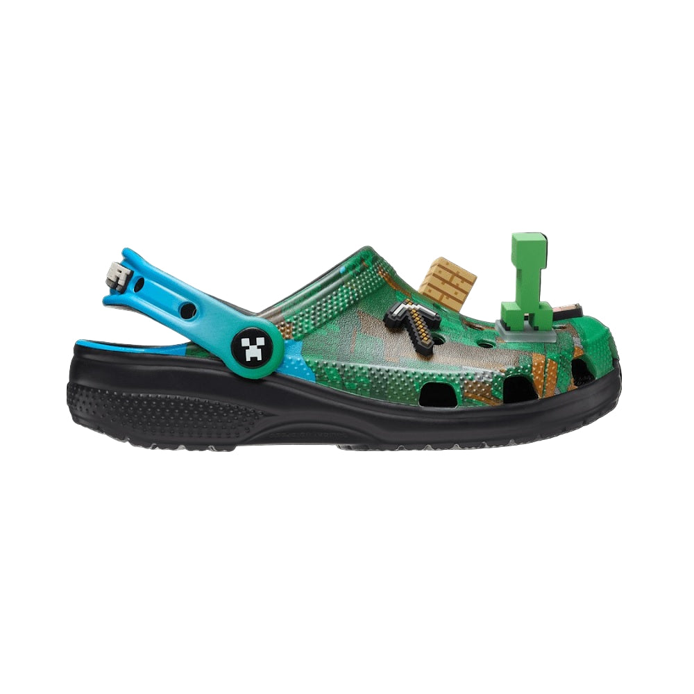 Crocs Kids' Minecraft Classic Clog Multicolor