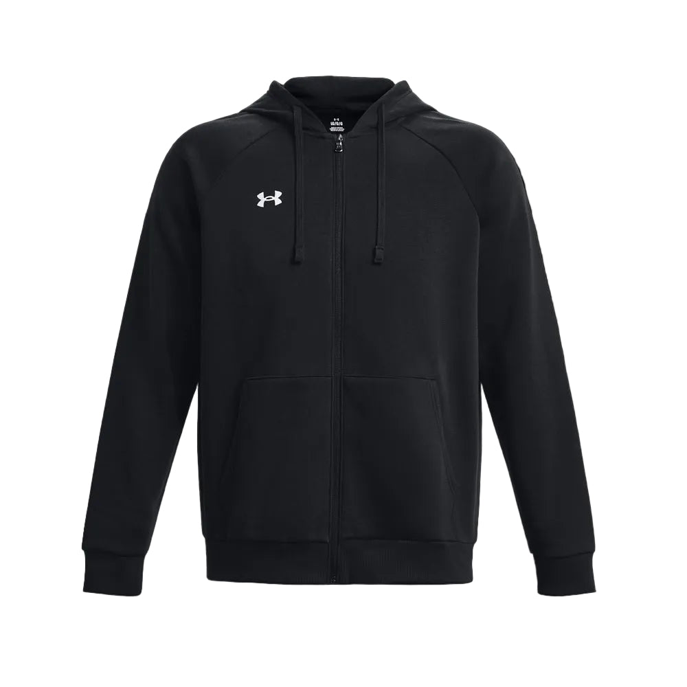 Under Armour Men's Rival Fleece Full-Zip Hoodie Black