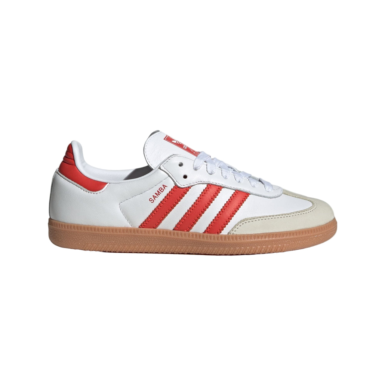 Adidas Originals Women's Samba OG Shoes Cloud White / Solar Red / Off White
