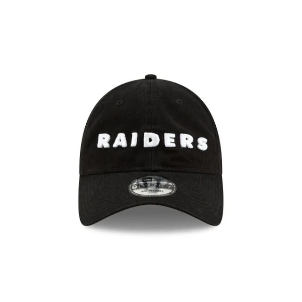 New Era Las Vegas Raiders NFL Core Classic 9TWENTY Black Adjustable Hat
