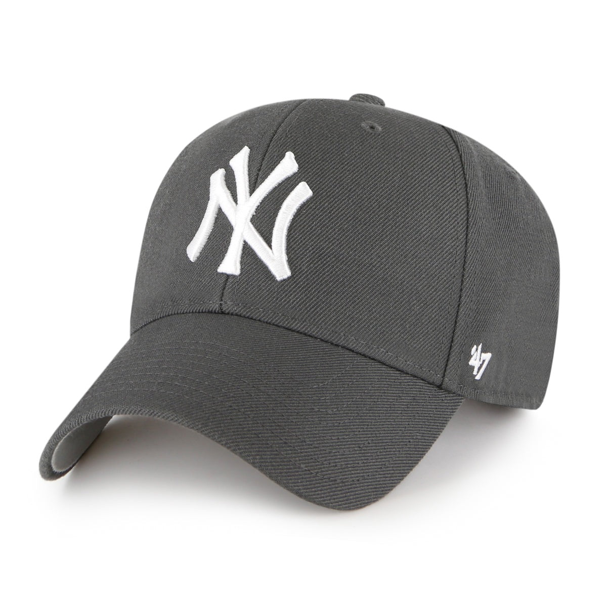 47 Brand NEW YORK YANKEES '47 MVP Hat CHARCOAL