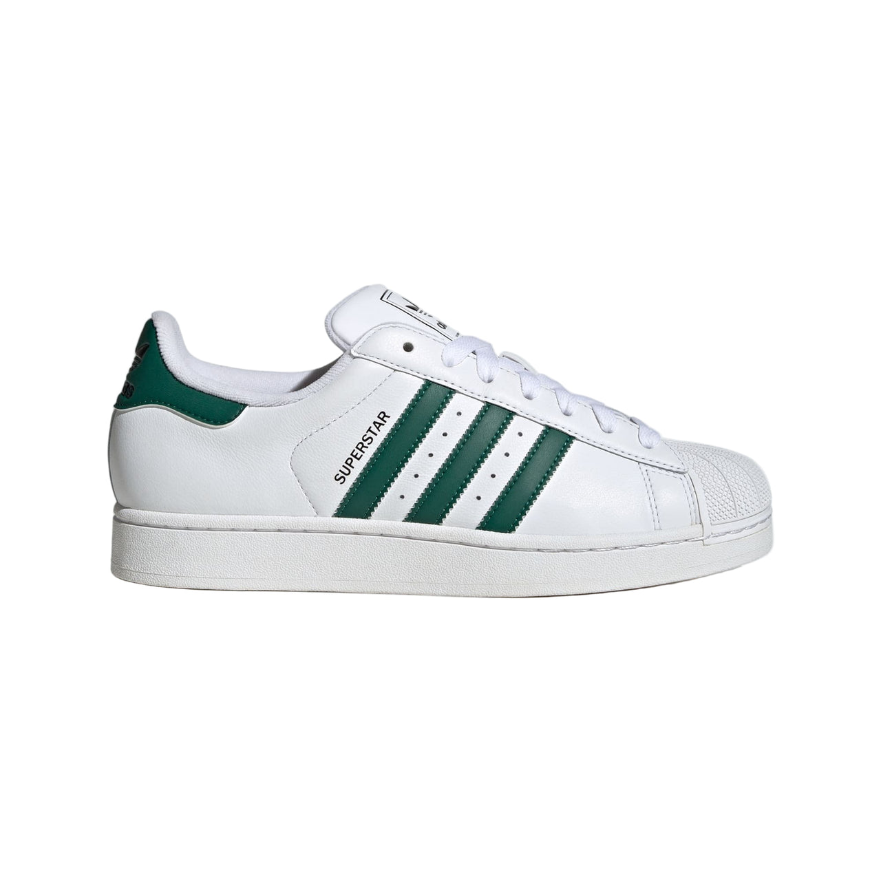 Adidas Originals Men's Superstar II Cloud White / Collegiate Green / Core Black