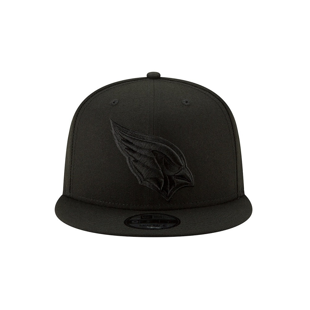 New Era Arizona Cardinals NFL Basic 9FIFTY Black on Black Snapback Hat