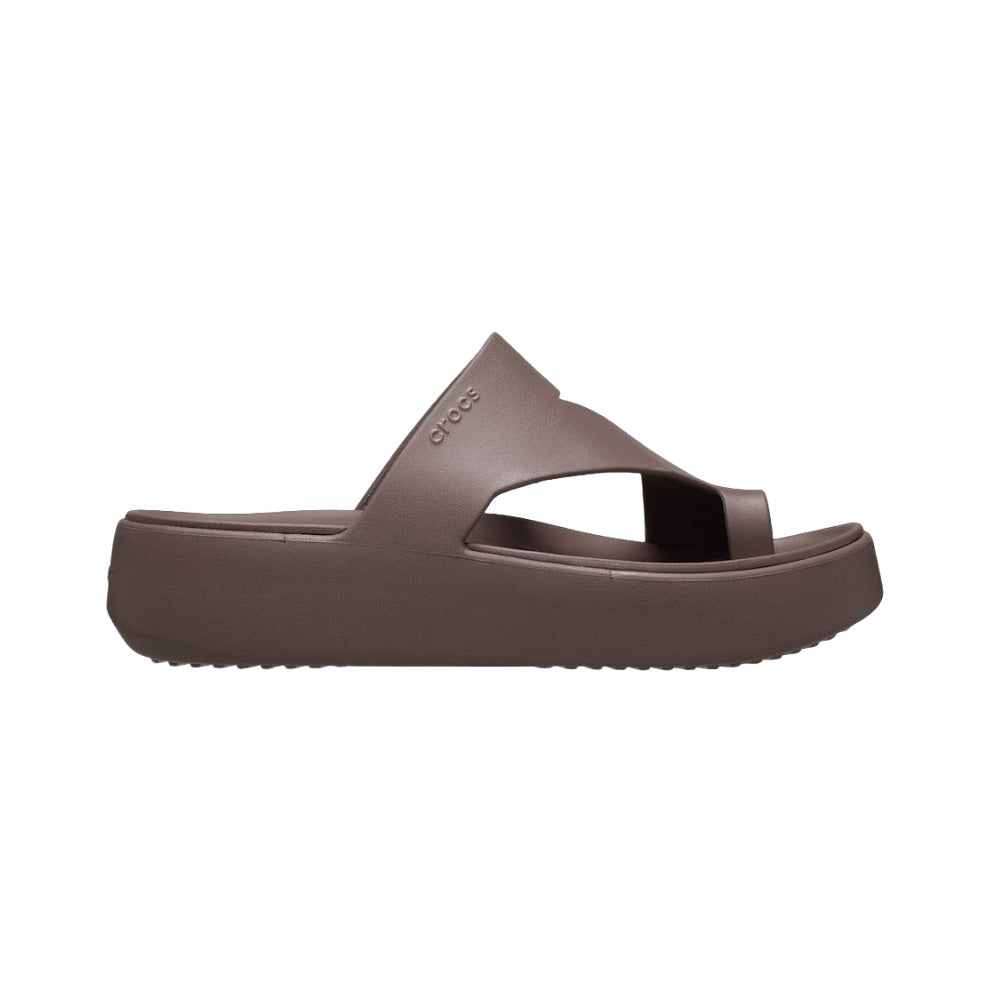 Crocs Getaway Platform Toe Loop Truffle