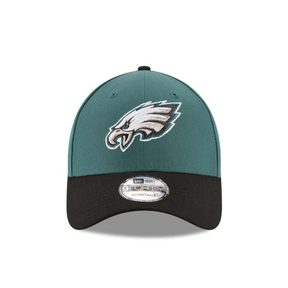 New Era Philadelphia Eagles NFL The League 9FORTY Midnight Green Adjustable Hat