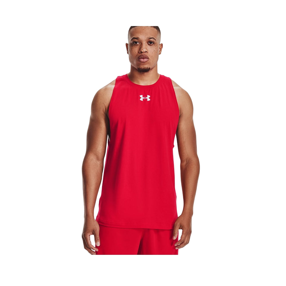 Under Armour Men's Zone Tank Red