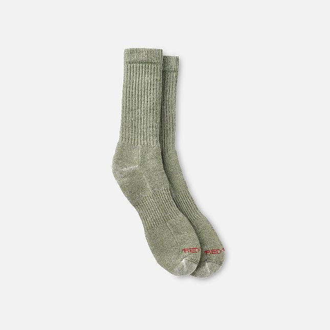 Red Wing Full Crew Socks - Olive