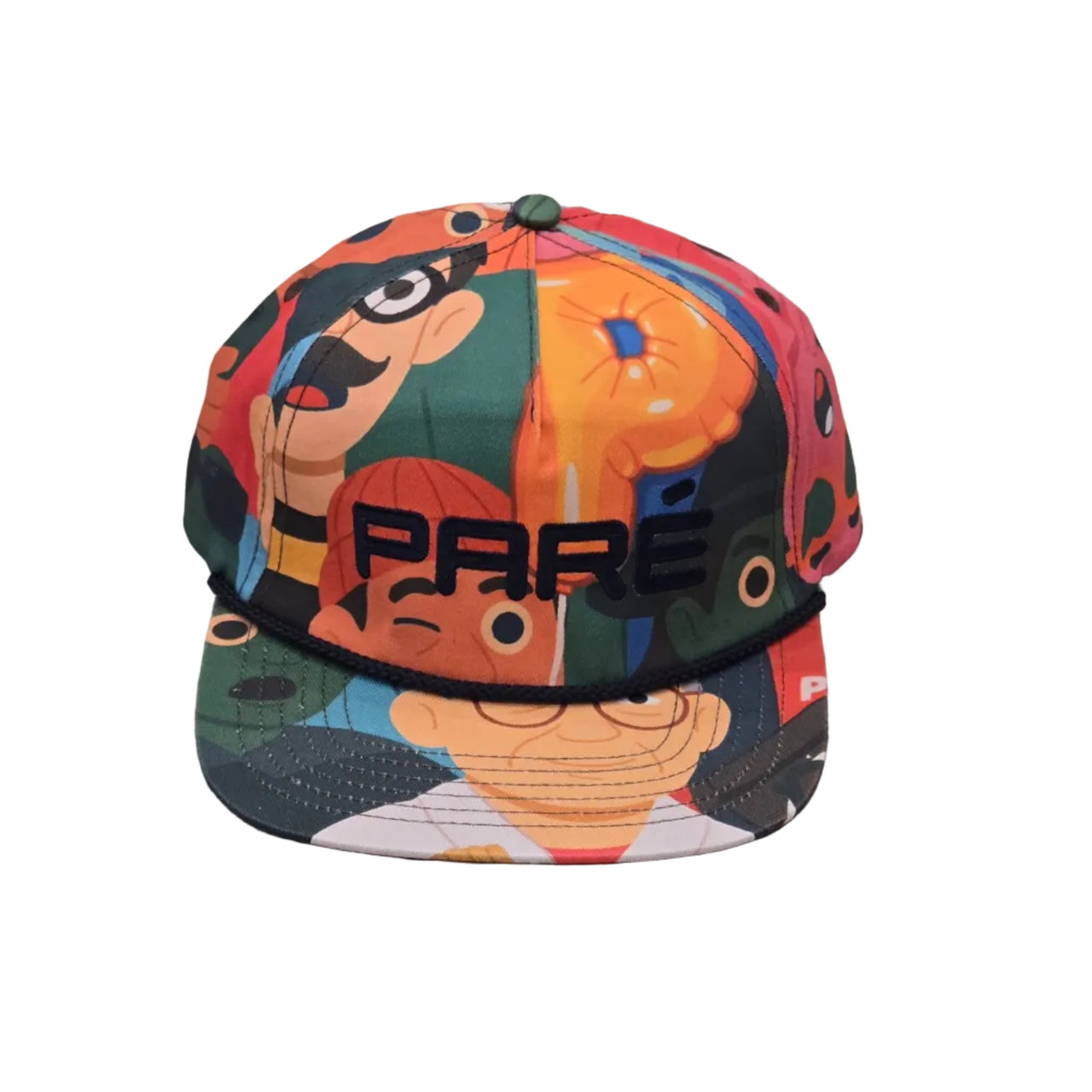 Paré "Faces" Rope Hat - Multi